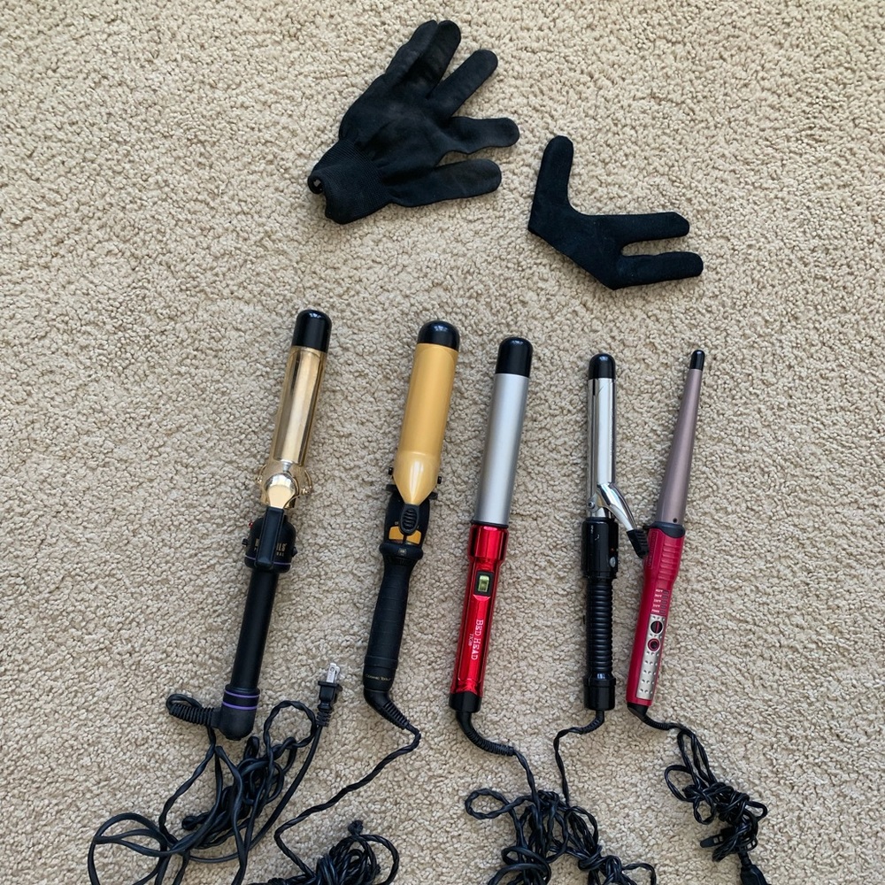 BUNDLE curling irons: Hot tools, conair, bed head, ceramic tools curling iron
